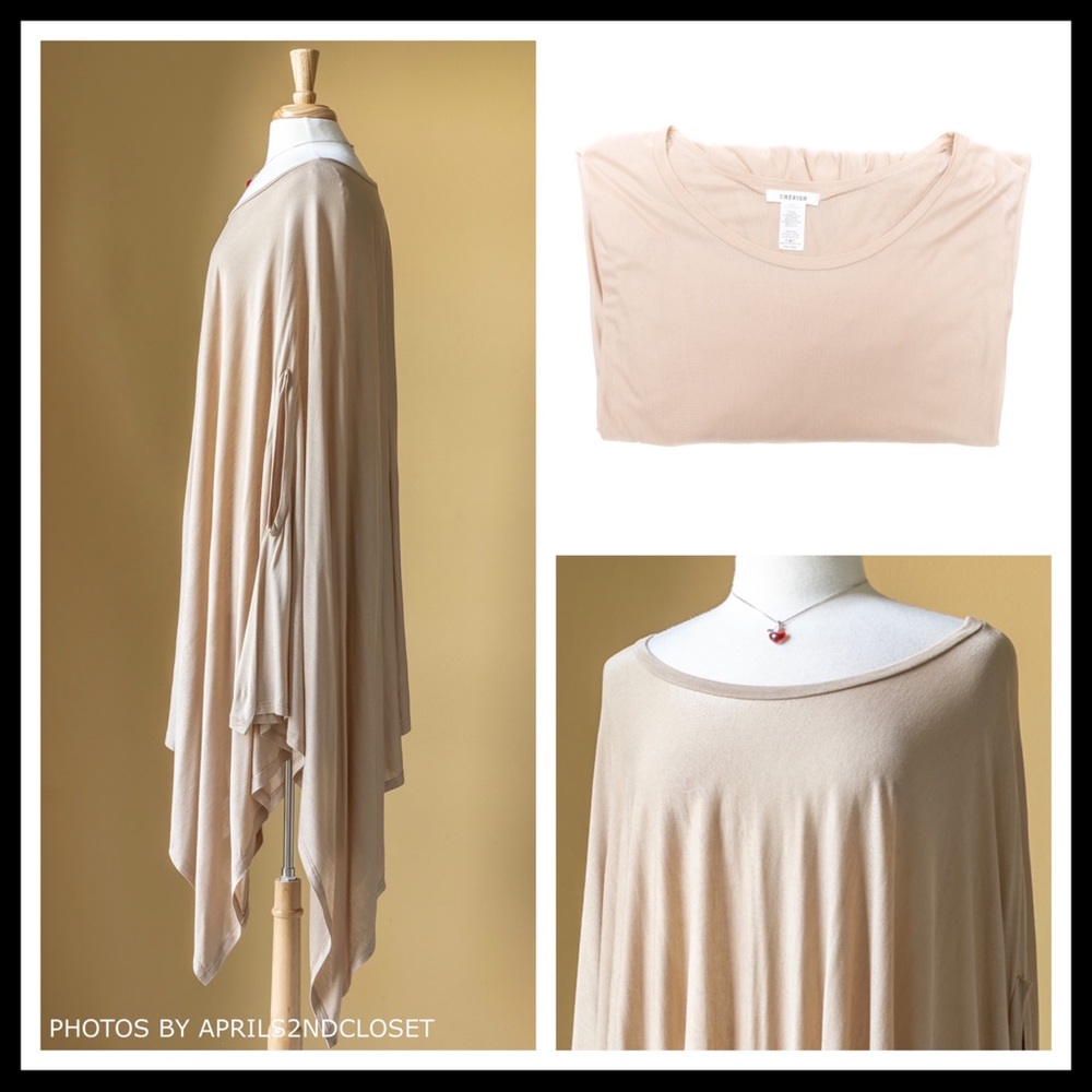 A-LINE DRAPED HI-LO TUNIC MINI MIDI DRESS A2C - Picture 4 of 8